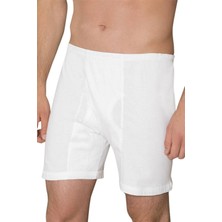 Anıl Beyaz Klasik Pamuklu Boxer 0017