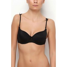 Anıl Yumuşak Kaplı Balenli Fiyonk Detaylı Desteksiz Sütyen 3106