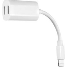 Coofix Coofbe Apple Ipad ve Apple iPhone Için Şarj ve Kulaklık Dönüştürücü Adaptörü, 7,8,x,11,12,13 Serisi Uyumlu