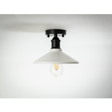 Riolight  Retro Tekli Metal Plofonyer Avize Şapka Çapı: 22CM