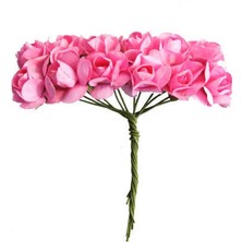 Kağıt Gül Açık Pembe