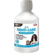 VetIQ Mc Vetıq 2in1 Denti Care Kedi-Köpek Ağız ve Diş Bakım Solüsyonu 250 ml