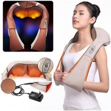 Sinerji Shop Ovmalı Yoğurmalı Ayarlanabilir Vucut Masaj Yastığı Cihazı