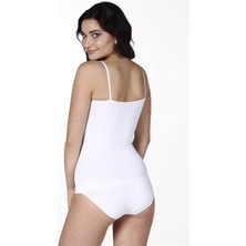 Form Angel Ince Askılı Ripli Atlet 5312