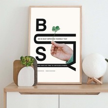 Minimal Reklam Dijital Busy Çerçevesiz Poster/afiş