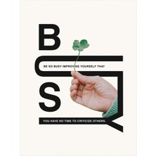 Minimal Reklam Dijital Busy Çerçevesiz Poster/afiş