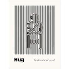 Minimal Reklam Dijital Hug Çerçevesiz Poster/afiş