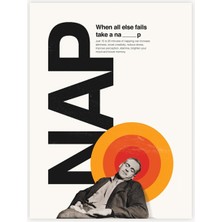 Minimal Reklam Dijital Nap Çerçevesiz Poster/afiş