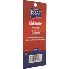 Kraf 502G Mıknatıs 2cm Blisterli 6'lı Paket