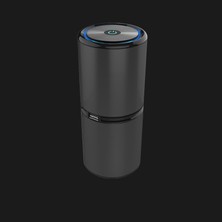 Lanbo Taşınabilir USB Şarj Destekli Koku Giderici Hava Temizleyici - Siyah (Yurt Dışından)