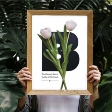 Minimal Reklam Dijital Beauty Çerçevesiz Poster/afiş