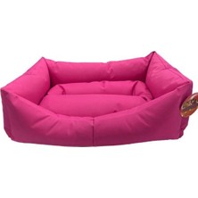 Pet Pretty Petpretty VP-5843 Su Geçirmez Dış Mekan Yatak No:1 Pembe 40X55X15H cm