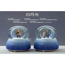 Tazador Işıklı Müzikli Püskürtmeli Kar Küresi Mh-77