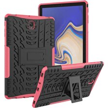 Deweiqi Için Samsung Galaxy Tab S4 Kickstand-Pembe ile Ağır Hizmet Koruyucu Kılıf Kapak 10.5 Inç Tablet Kılıf 2018 Model SM-T830/T835/T837(Yurt Dışından)