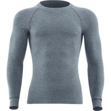Blackspade Unisex Termal Tişört 2. Seviye 9259 Gri Melanj %49 Viskoz %49 Polyester Erkek Üst