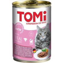 Tomi Kırmızı Etli Kedi Konservesi 400 gr