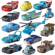 Jessieyou Mall Lbq- (Mc.missile) 1 Adet Diney Pixar Araba 3 Yıldırım Mcqueen Mater Jackon Torm Ramirez 1:55 Diecat Metal (Yurt Dışından)