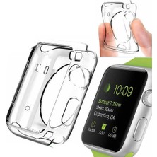 Microcase Apple Watch Uyumlu Se 40 mm Silikon Kılıf - Şeffaf