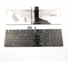 LineOn Toshiba C70D-A-10F Klavye Çerçeveli Işıklı Türkçe
