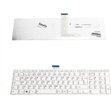 LineOn Toshiba C850 C850D Klavye Beyaz Türkçe