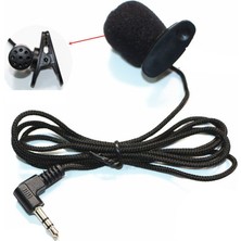 3C Store Mini Taşınabilir Mikrofon Kolu 1.5 M Kondenser Klipsli Yaka Kayıt Stereo Telefon Dizüstü Stüdyo Mikrofonları Içın Kablolu (Yurt Dışından)
