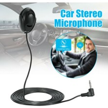 3C Store Araba Navigasyon Gps Mikrofon Araba Hoparlörü Harici Mikrofon Yapıştır Mikrofon 3.5mm Araba Stereo Mikrofon (Yurt Dışından)