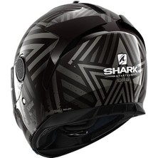 Shark Spartan 1.2 Kobrak Kask | Siyah/gri