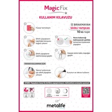 Okyanus Home Magic Fix Sihirli Yapışkan Siyah Ikili Askı