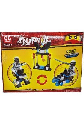 Ninja 2 Si 1 Arada LEGO Seti 107 Parça - 323-657-4