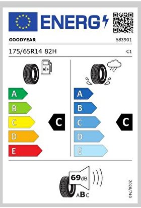 Goodyear 175/65 R14 82H Eagle Sport 2 Yaz Lastiği ( Üretim Yılı: 2023 )