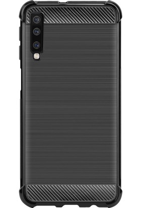 Imak Samsung Galaxy A7 Için Karbon Fiber Doku Tpu Telefon Kılıfı (Yurt Dışından)