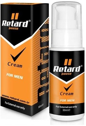 Retard Long Time Cream Geciktrci Krem + 50ML Lubricant Jel