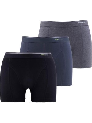Tender Cotton 3'lü Asorti Boxer 9673 - 954