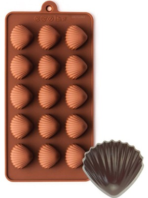 Çikolata Kalıbı Silikon Istiridye Desenli