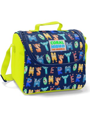 Coral High Kids Lacivert Fosforlu Sarı Thermo Beslenme Çantası 22726