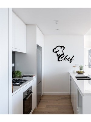 Diken Chef Duvar Dekoru Ahşap Tablo