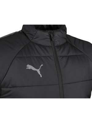 Puma Teamliga Vest Jacket Erkek Günlük Yelek 65796803 Siyah