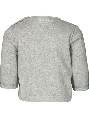 Organicera Organik Uzun Kollu Tshirt,grey Melange