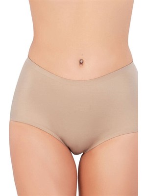 Emay Yapıştırma Lazer Kesim Yüksek Bel Slip 2804