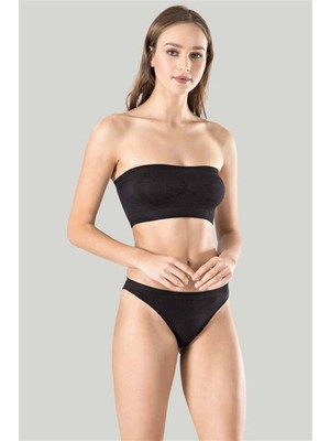 Miss Fit Straplez Dikişsiz Sütyen 1401