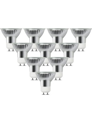 Sanlindou Doright Gu10 Halojen Spot Ampuller, Dim Gu10 Halojen Ampuller 50 W Sıcak Beyaz 2800K, Ac 220-240 V 50 Watt Gu10 Halojen Reflektör Ceı (Yurt Dışından)