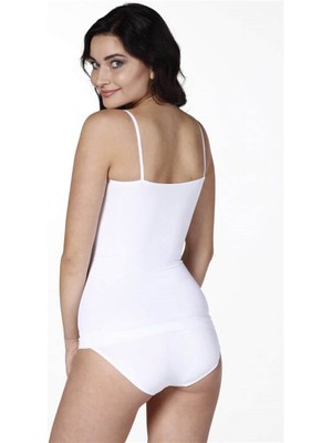 Form Angel Ince Askılı Ripli Atlet 5312