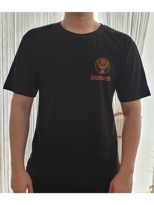 Finezza Jagermeister Baskılı Pamuk Beyaz T-Shirt S Beden - 946