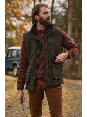 Barbour Winterdale Yelek OL91 Dk. Olıve