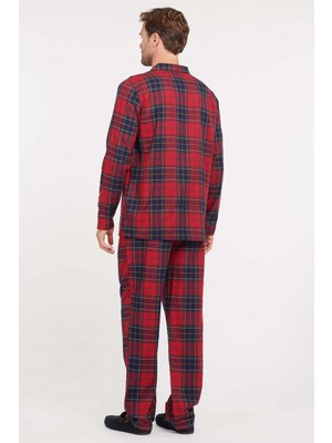 Barbour Laith Pijama Takım RE51 Red Tartan