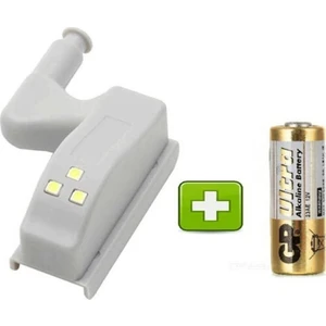 LED Menteşe Dolap Içi Aydınlatma 12'li Paket