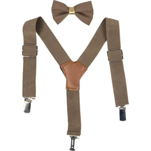 Baby Bakkal Kahverengi Papyon Askı Set
