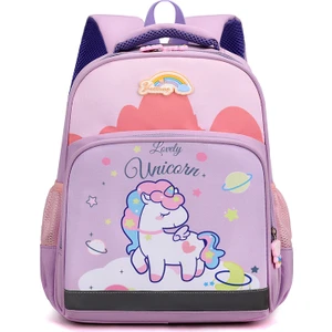 Anaokulu Okul Çantası Çocuk Büyük Sınıf Okul Öncesi Çocuk Karikatür Timsah Unicorn Çocuk Sırt Çantası Omuz Çantası (Yurt Dışından)