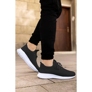 Big King Siyah Beyaz Beyaz Ultra Hafif Triko Spor Ayakkabı