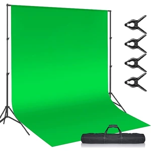Ada Greenbox Chromakey Green Screen Greenbox Yeşil Fon Perde(2 X4M)+FON Standı